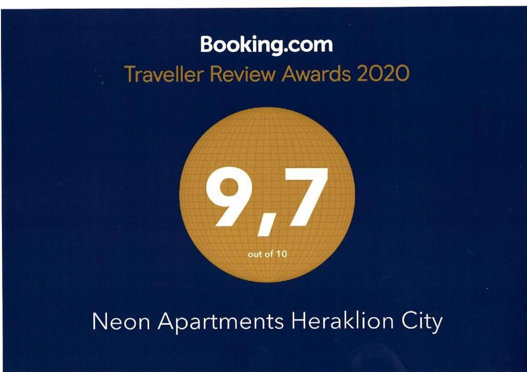 Neon Apartment, Modern, High Quality, Central Apt, Heraklion City Extérieur photo
