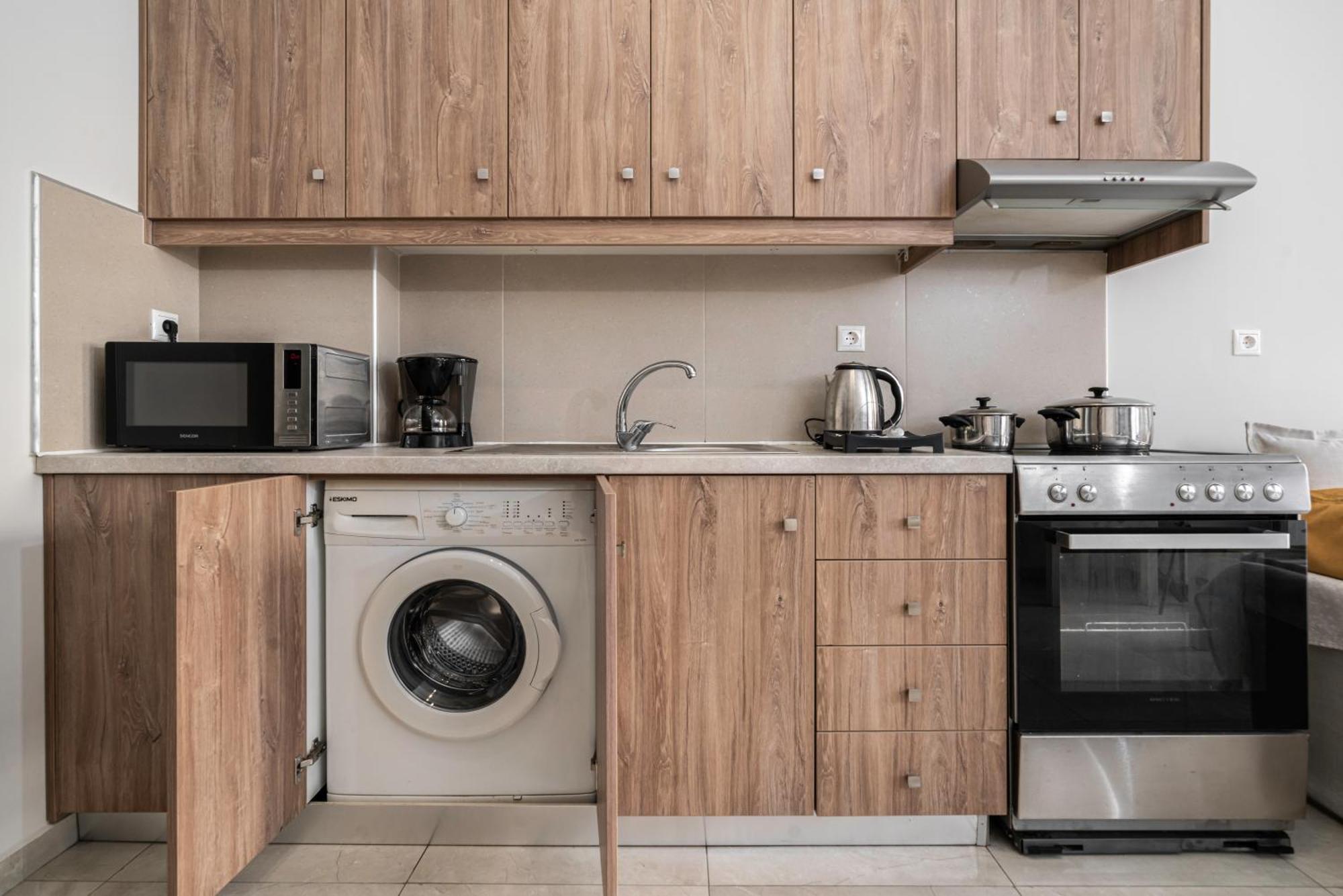 Neon Apartment, Modern, High Quality, Central Apt, Heraklion City Extérieur photo