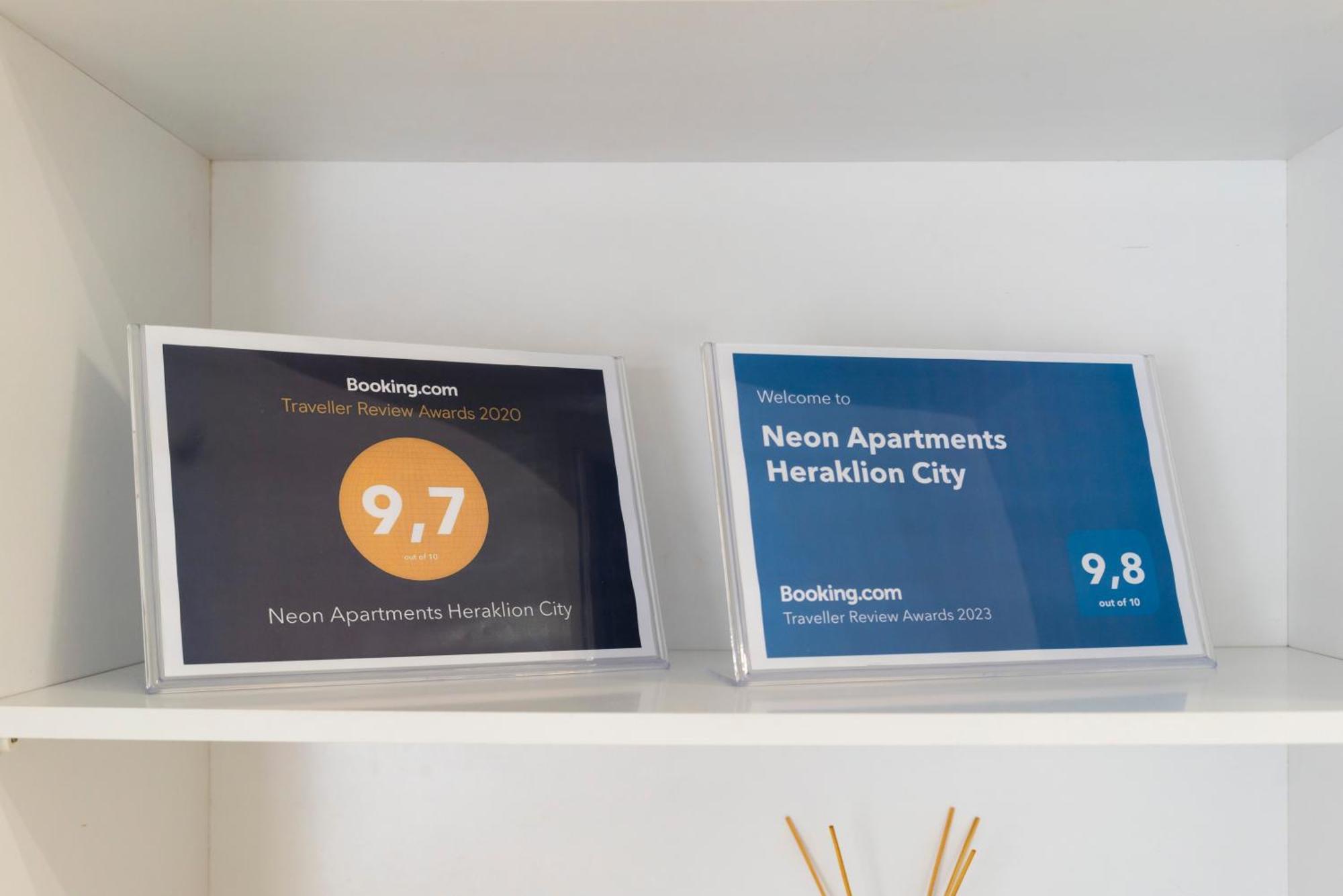 Neon Apartment, Modern, High Quality, Central Apt, Heraklion City Extérieur photo